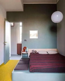 90平小户型公寓效果图 用色彩划分空间